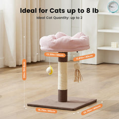 Gardner Pet hanging toys pom-pom and sun plush for interactive play