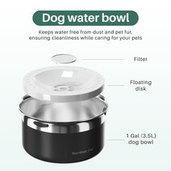 Gardner Pet detachable design enables easy cleaning.
