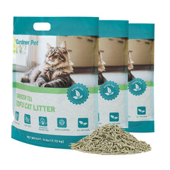 Gardner Pet Natural Tofu Cat Litter pack-front – dust-free, convenient multi-pack for households