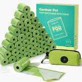 Gardner Pet poop bags dispenser for on-the-go cleanup and easy access.
