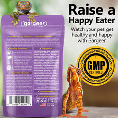 Gargeer reptile multi vitamin powder ready to sprinkle on meals