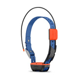 Garmin Alpha T 20 collar shows rugged slim design for comfortable wear across breeds