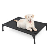 Garnpet elevated dog bed assembly shows quick tool-free setup for busy owners.