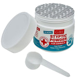 G.B.S polvo hemostático para perros, gatos y aves, lista para controlar sangrado.