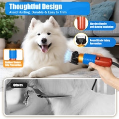 GDAE10 200W motor delivers smooth power during grooming