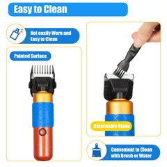GDAE10 blade-tip safety edge reduces nicks while trimming