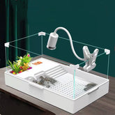 Geegoods Turtle Tank aquarium side view for easy observation