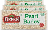 Gefen Pearl Barley 3-pack packaging emphasizing convenient storage.