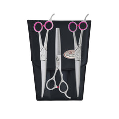 Geib Gator straight stainless steel shear for precise grooming.