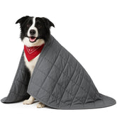 Geiserailie weighted dog blanket shows soft fabric for cozy pet comfort