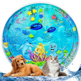 Genkasar water sensor play mat full-rectangle setup for cooling and pet play