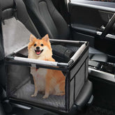 GENORTH dog car seat front view for secure front-seat travel