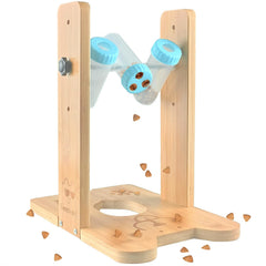 Gentledog puzzle toy wooden base shows interactive enrichment for dogs.