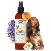 Perfume Gerrard Larriett para perros: botella lavanda, aroma suave para el pelaje