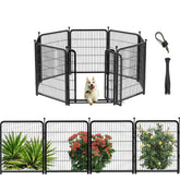 Getlay tall garden fence assembly demonstrates quick setup and flexible layout for yards.