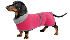 Geyecete dachshund coat waterproof fabric keeps your dog dry on walks