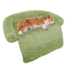 GGIB Calming Dog Bed curved design supports head and neck for restful naps