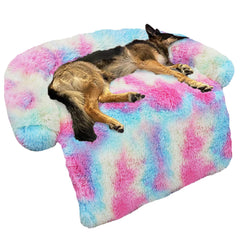 GGIB Calming Dog Bed curved design supports relaxed lounging