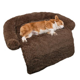 GGIB Calming Dog Bed curved design supports restful sleep.