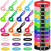 GGSTDDUP collar para cachorro ajustable en colores variados para paseo diario