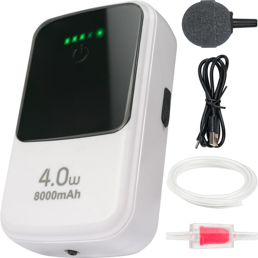 Ghosthorn silent aerator unit for ultra-quiet aquarium aeration.
