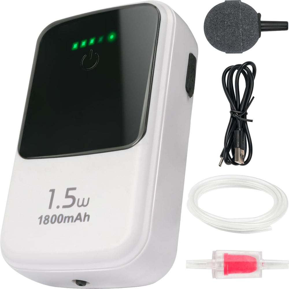 Ghosthorn silent dual-operating aerator delivers steady oxygenation for bait buckets.