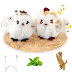 Gigwi Prince Birdie front view boosts indoor engagement during play.