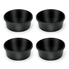 GINDOOR rubber feed pan durable design helps minimize spillages during meals.