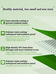 GINIDEAR 60-percent thicker anti-scratch PVC surface resists small animal claws.
