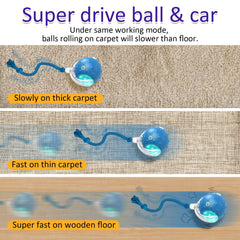 Giociv cat ball blue chirping sounds attract indoor cats.
