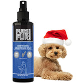 Girl With The Dogs Pure Fur dog conditioning spray bottle for quick grooming and refreshing coat.