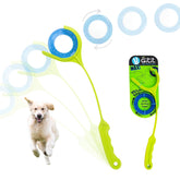 Gitit MAX launcher-ring side view for high-energy outdoor fetch play