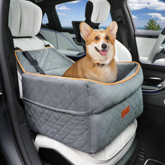 GL GLENSLAVE dog car seat front view — secure booster for small dogs on trips