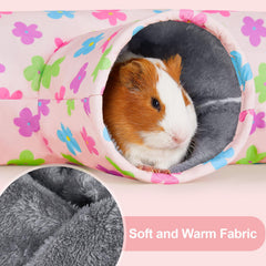Glittme guinea pig tunnel entrance diameter shown for easy exploration.