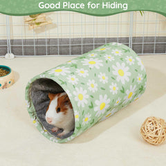 Glittme tunnel plush interior provides a soft, cozy resting spot after play.