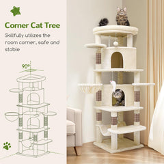 Globlazer fan shaped cat condos provide cozy, private hideaways for cats
