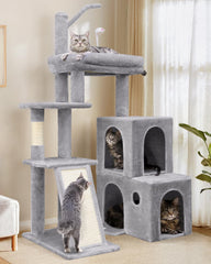 Globlazer cat-tower large condos offering roomy lounging space for indoor big cats