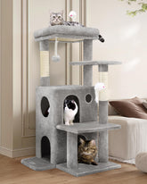 Globlazer FC50 main perch provides a high vantage point for indoor cats