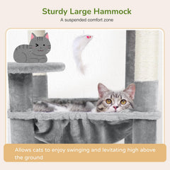 Globlazer cat tree interactive toys spark play and hunting instincts.