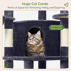 Globlazer corner cat tree natural sisal posts encourage scratching and paw health