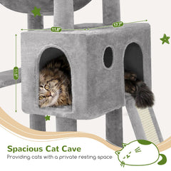 Globlazer F70 Pro top perch serves as an elevated lookout for curious cats.