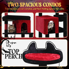 Globlazer oversized platform image emphasizes extra-large 21.7x11.8 inches for big cats.