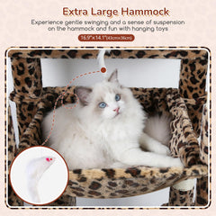 Durable sisal rope scratching posts on Globlazer cat tree for healthy scratching