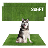 Globreen replacement dog potty turf 2x6ft for easy potty training and quick replacement.