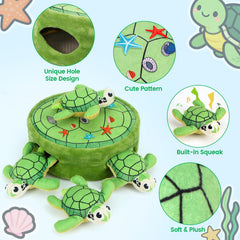 Globright hide and seek bunny toy 5-pack for engaging solo play.