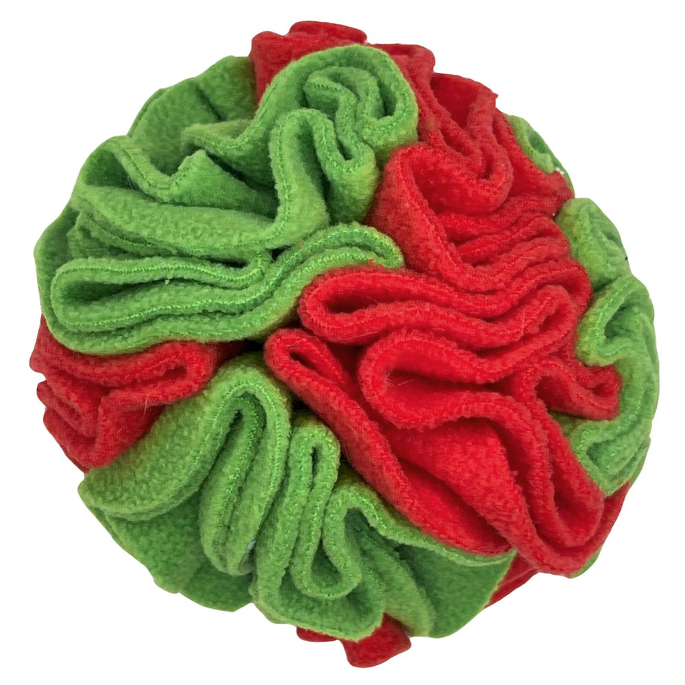 Glory To Dog snuffle ball puppy play demonstrates scent-based enrichment for small dogs.