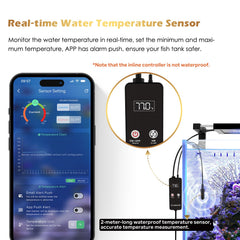 GLOWRIUM saltwater light brightness adjustment supports precise intensity for soft dawn to peak daylight.