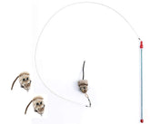 GoCat Catcher Toy rod enables interactive exercise and hunting-style play