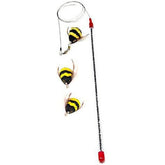 GoCat Da Bee Teaser Wand glitter color for engaging cat play