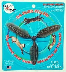 GoCat Da Purr-Peller refill with interchangeable poles enabling versatility